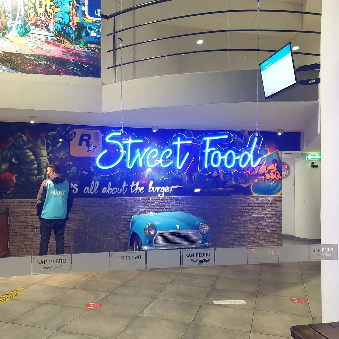 Level Up Your Curb Appeal: LED Neon Signs That Make Your Food Stand Pop