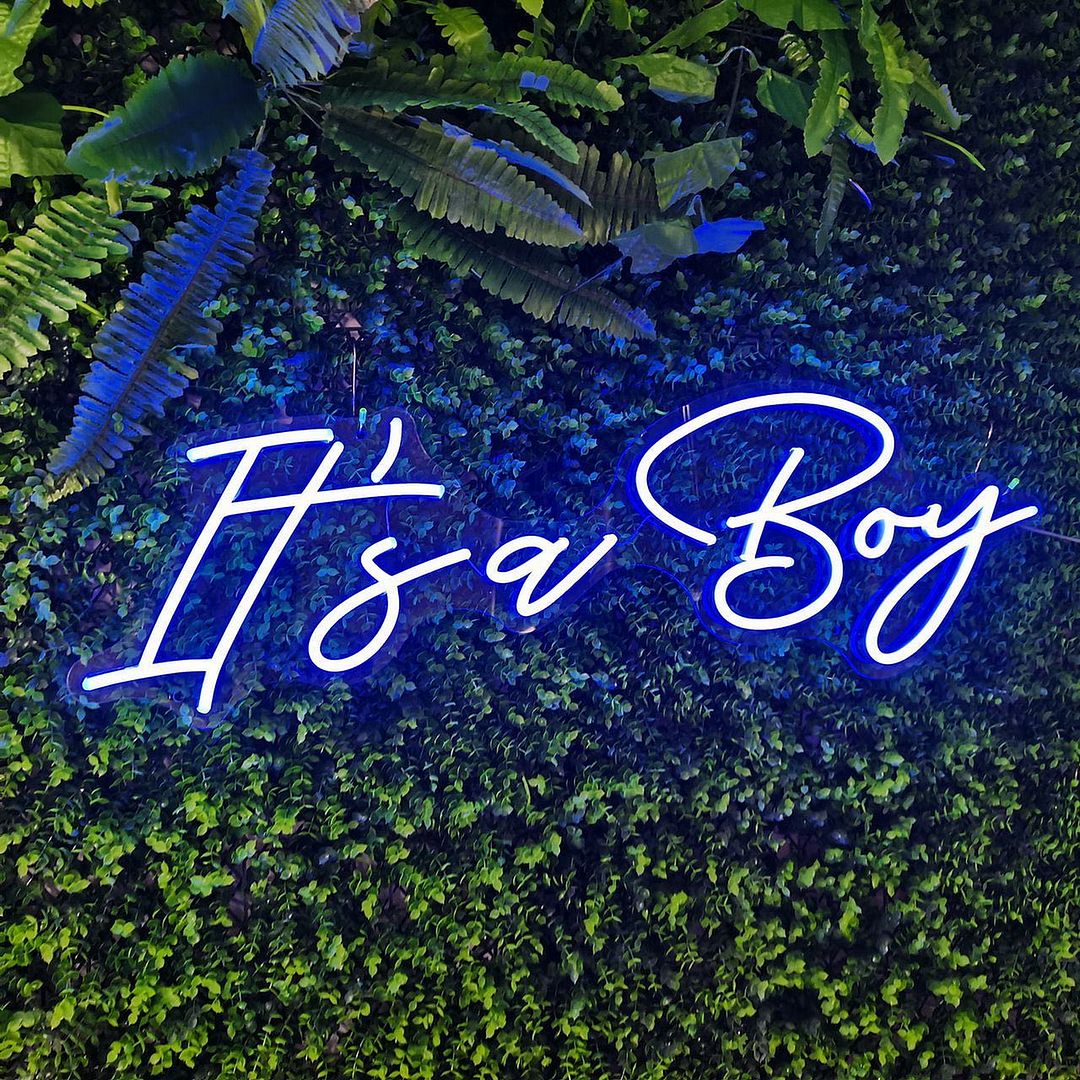 Baby Shower Neon Signs from AOOS Custom, a best selling design from the collection