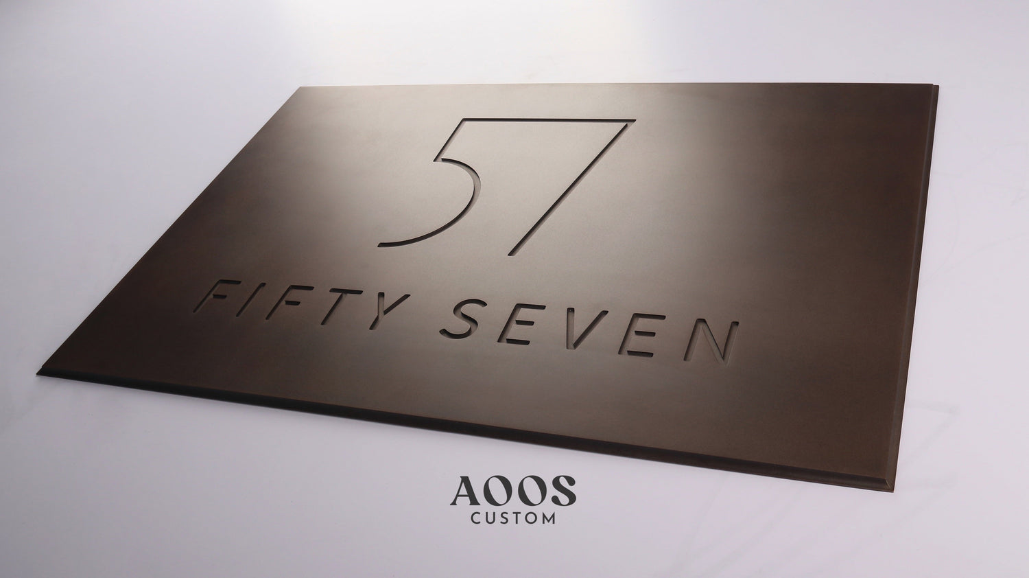 Custom House Number Signs