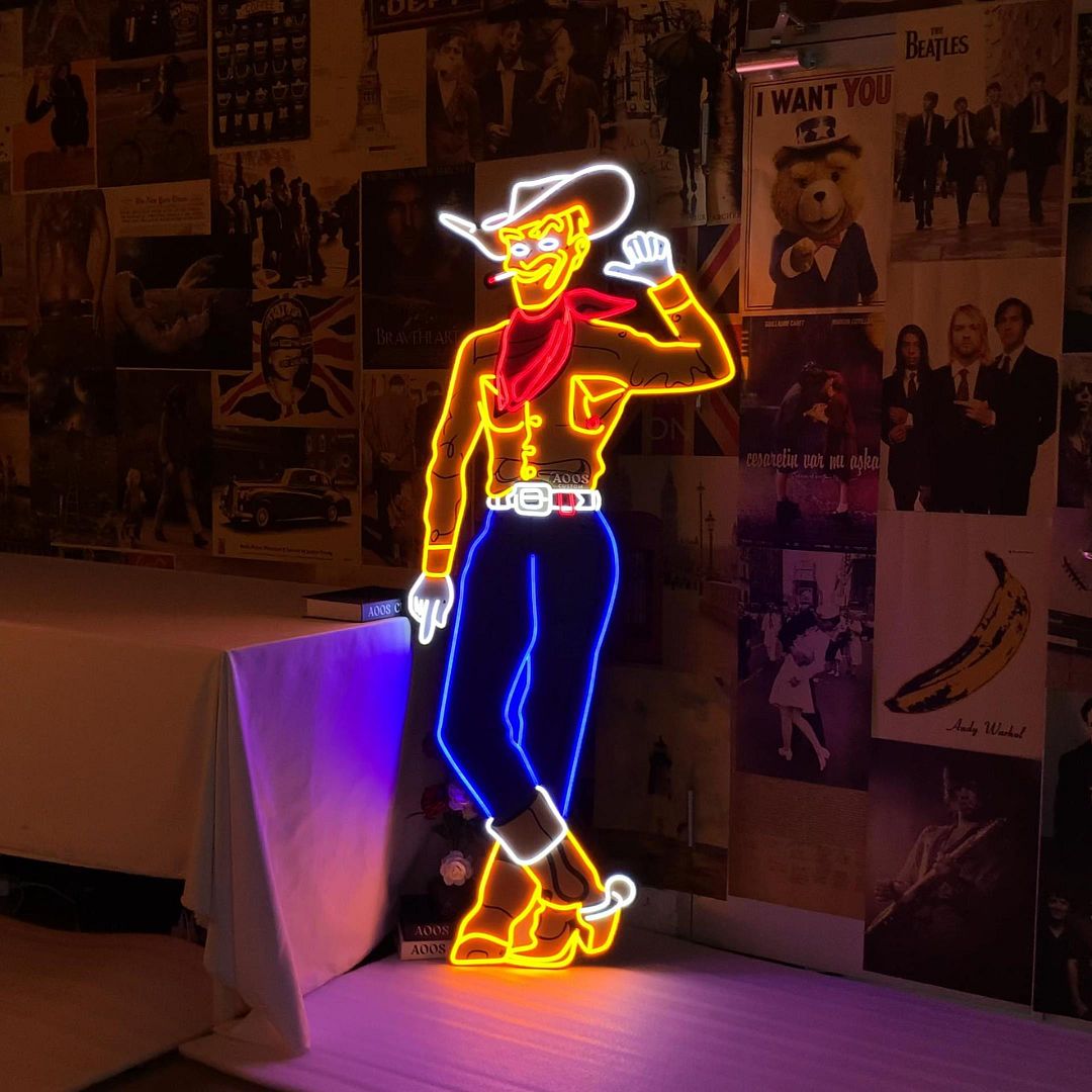 Custom Neon Art Signs from AOOS Custom, a best selling design from the collection