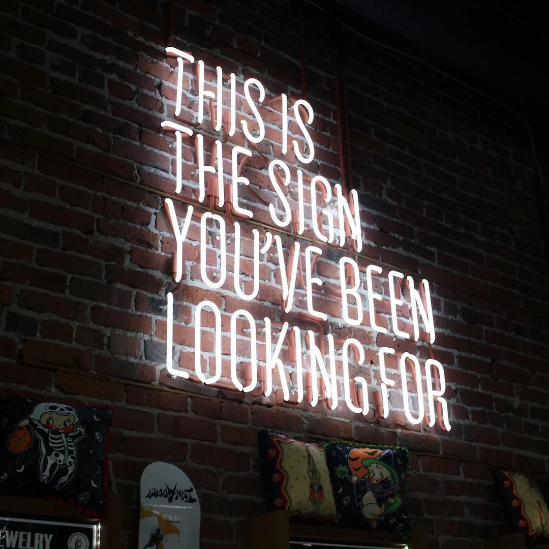 Real Glass Neon Signs from AOOS Custom, a best selling design from the collection