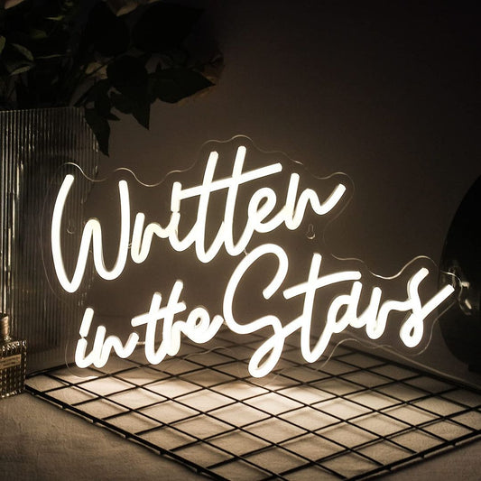 Written in the Stars LED Neon Sign light up sign
