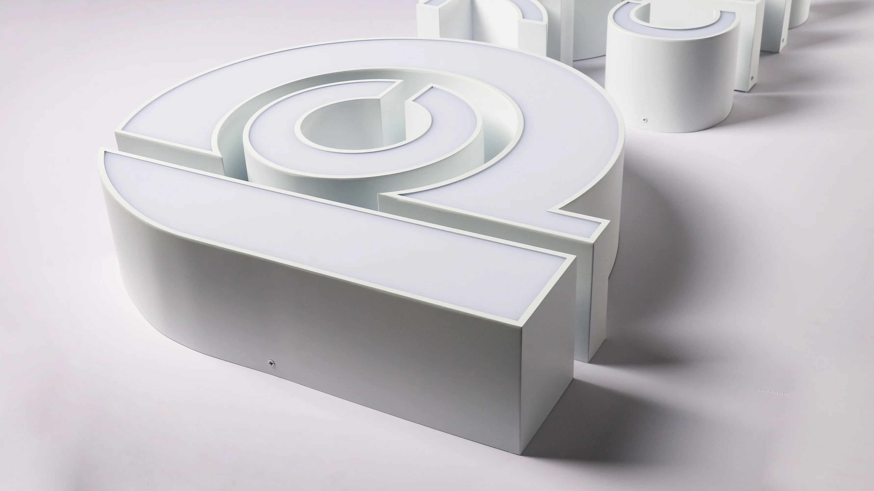 Front-lit channel letters designed for standalone installation or backing panel mounting, featuring concealed wiring for a clean, professional appearance and a more refined finished sign presentation.