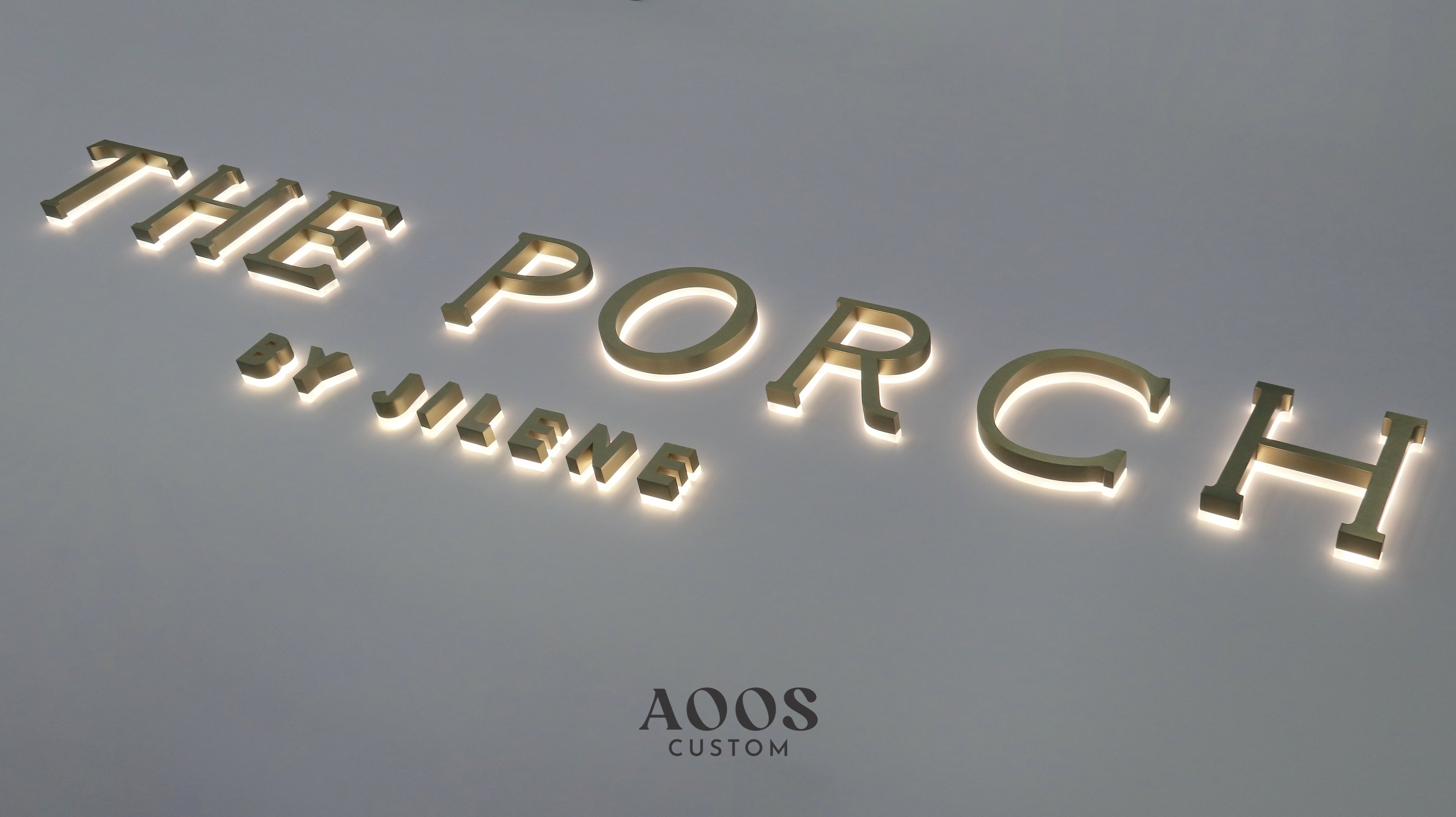 Custom Backlit LED Signs | Halo Lit LED Signs | 3D Acrylic Lighted ...