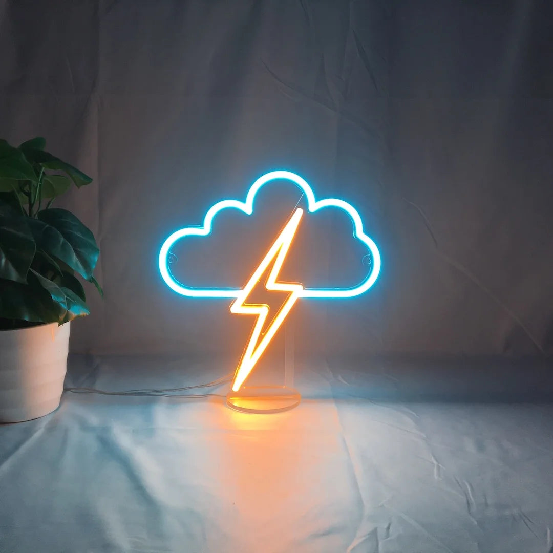 battery operated led neon tabletop sign personalized name sign for table