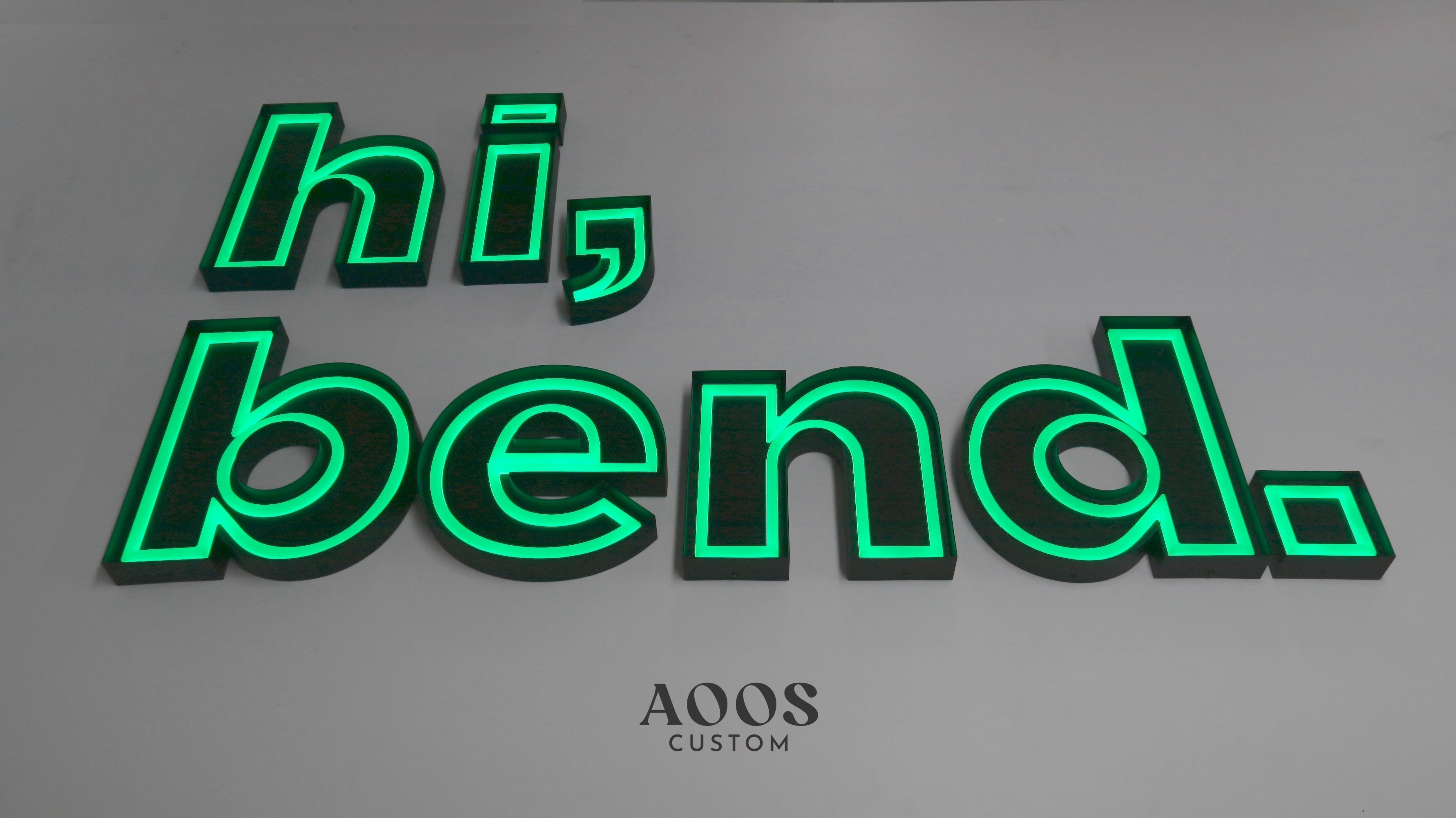 Custom Neon Channel Letters | LED Neon Signs | Business Storefront Sign ...