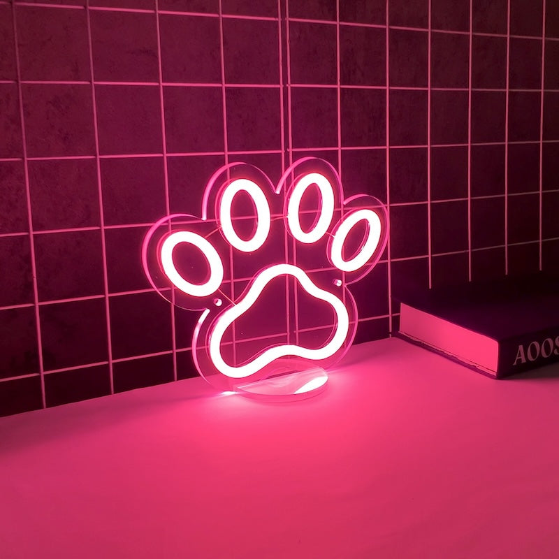 Custom Tabletop Battery Operated Neon Signs