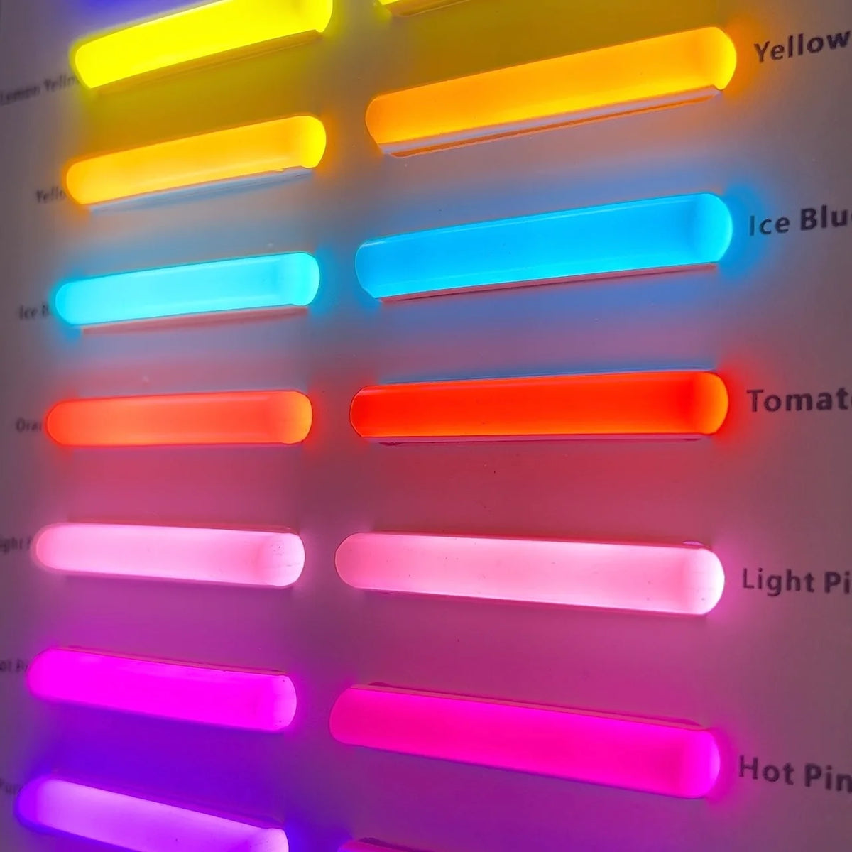 Neon Led Color Option Why Choose Our Neon Signs? – AOOS