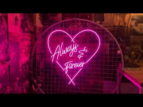Always and Forever Wedding Neon Sign