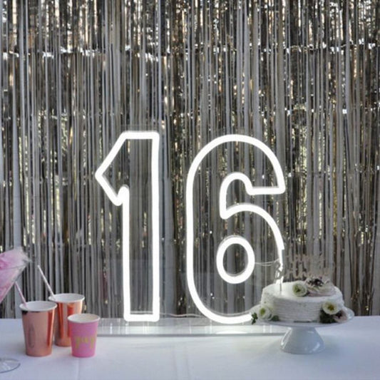 16st Birthday Neon Sign
