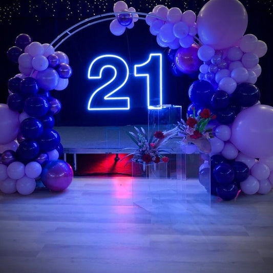 21st Birthday Neon Sign