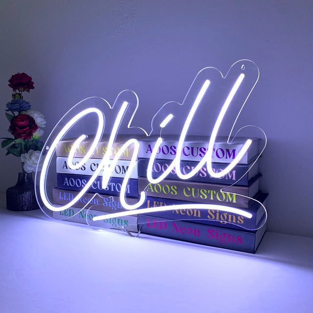 Chill LED Neon Sign light up sign