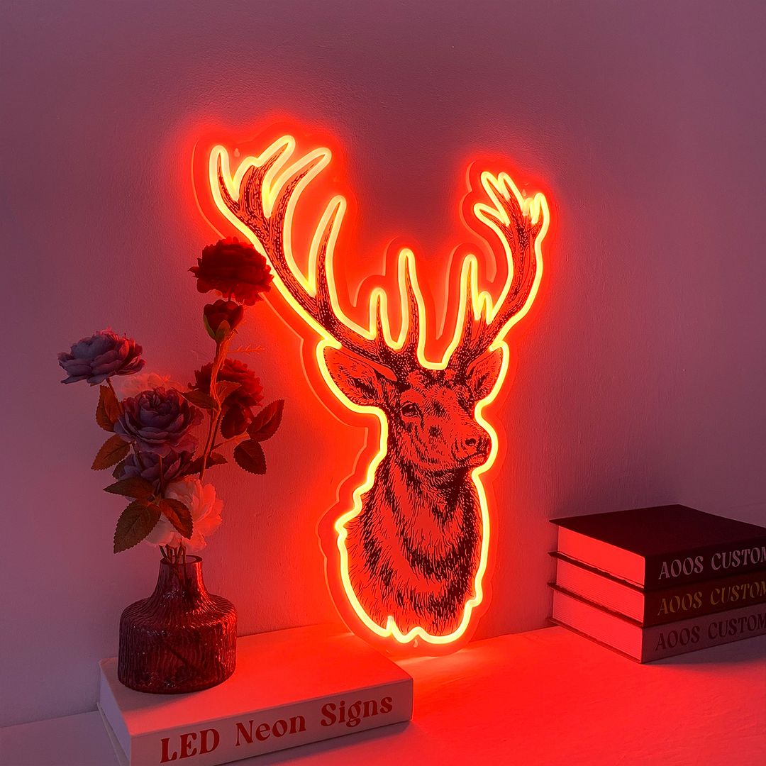 Deer Neon Sign