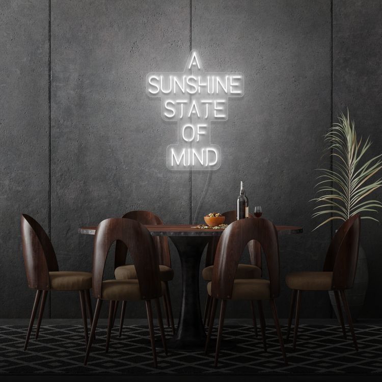 A Sunshine State of Mind Neon Sign