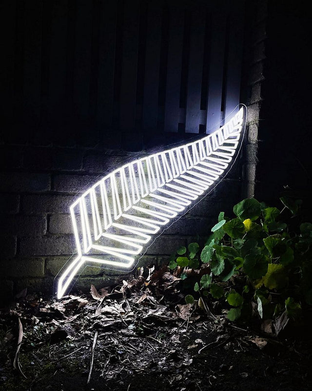 Fern Plant LED Neon Sign for Storefront light up sign
