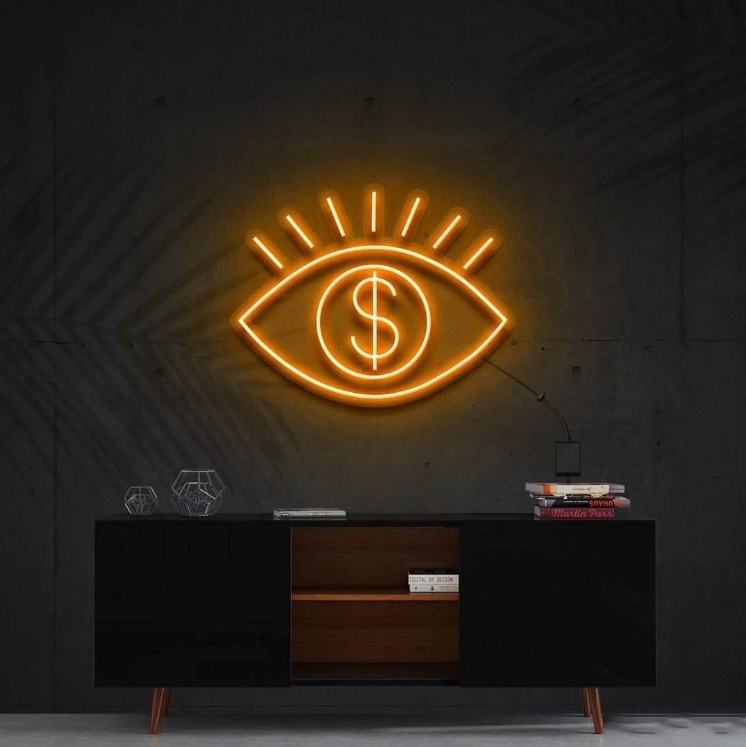 All Eye See is Money Neon Sign