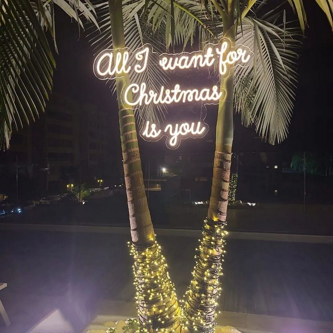 All I Want For Christmas is You Neon Sign
