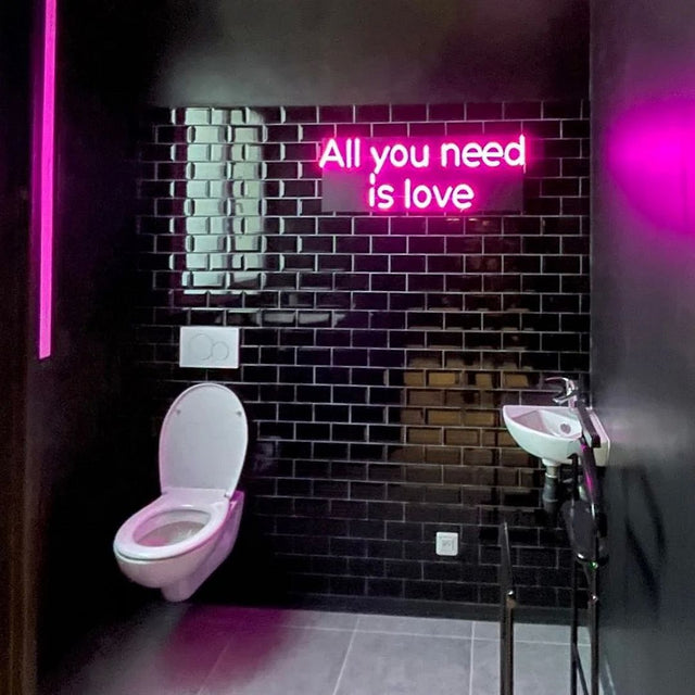 All You Need is Love LED Neon Sign light up sign