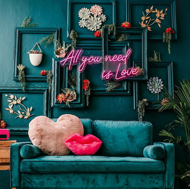 All You Need is Love LED Neon Sign light up sign