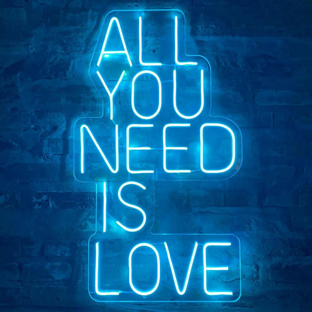 All You Need is Love LED Neon Sign light up sign