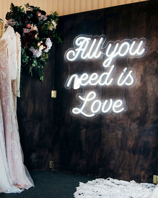 All You Need is Love Neon Sign