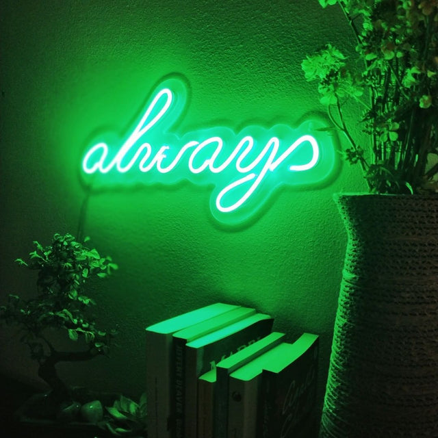 Always LED Neon Sign light up sign