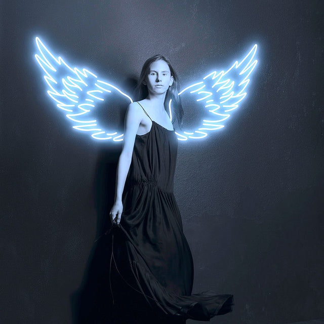 Angel Wings LED Neon Sign for Bar light up sign