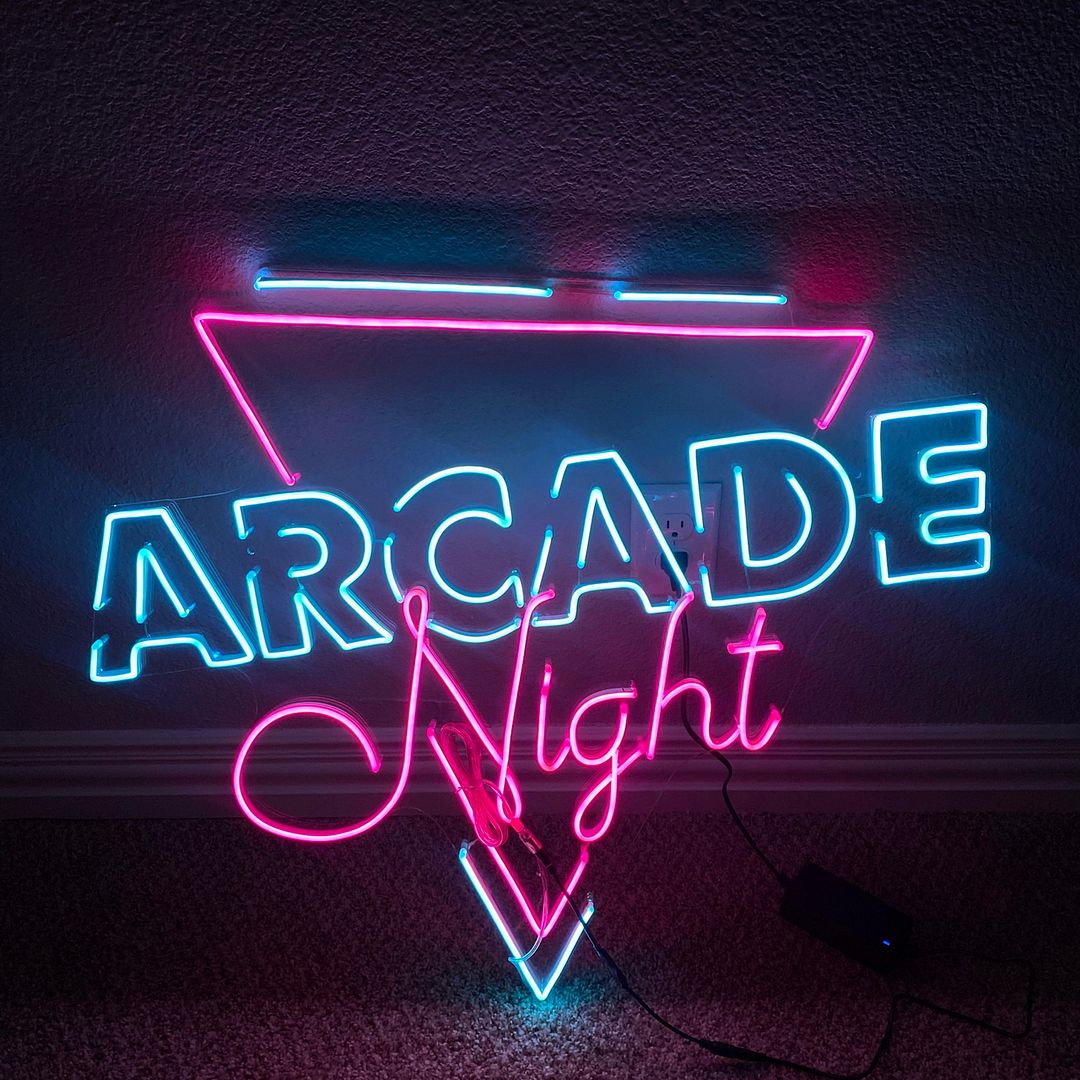 Arcade Night Neon Sign
