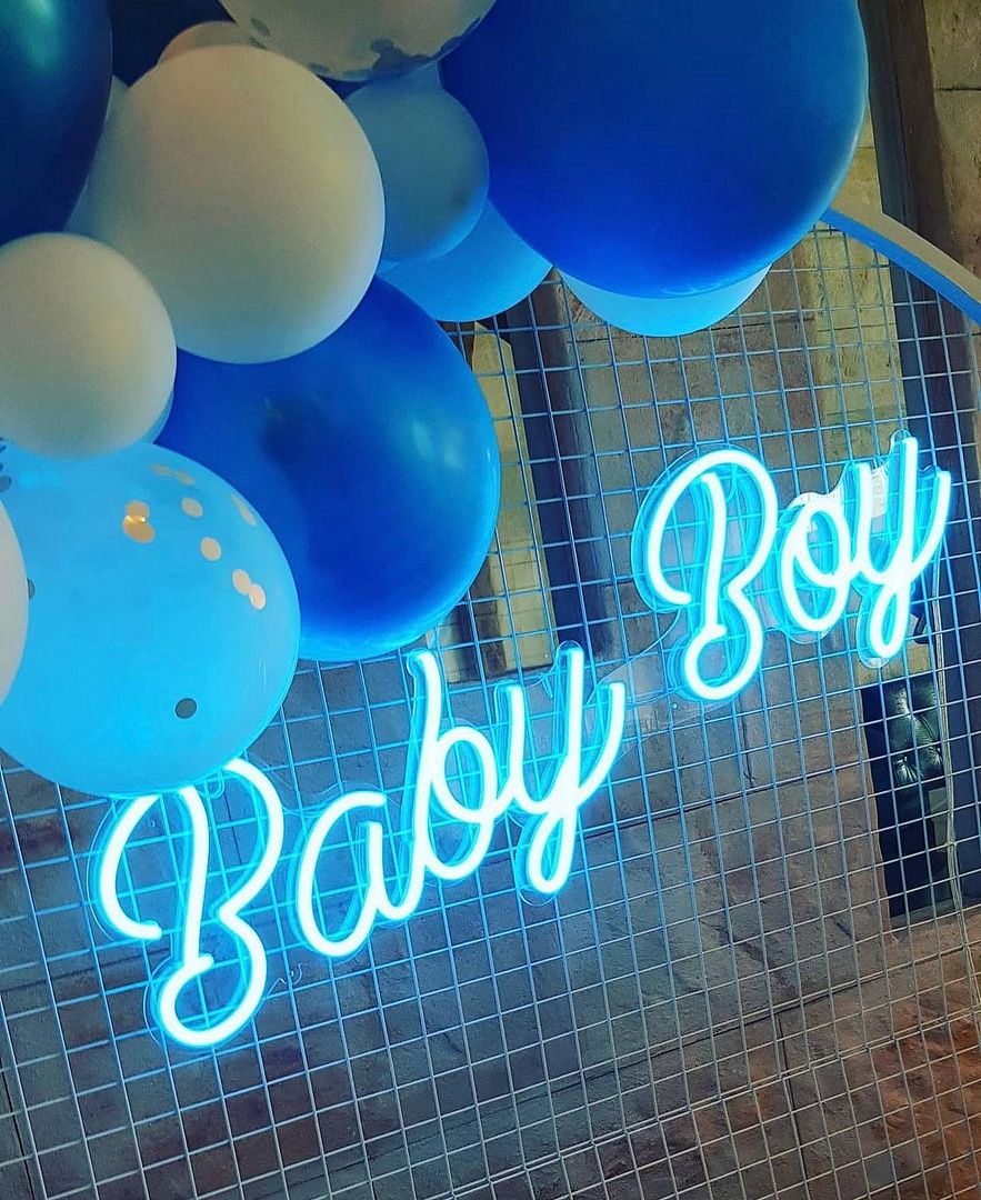 Baby Boy Neon Sign