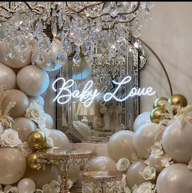 Baby Love LED Neon Sign for Wedding light up sign