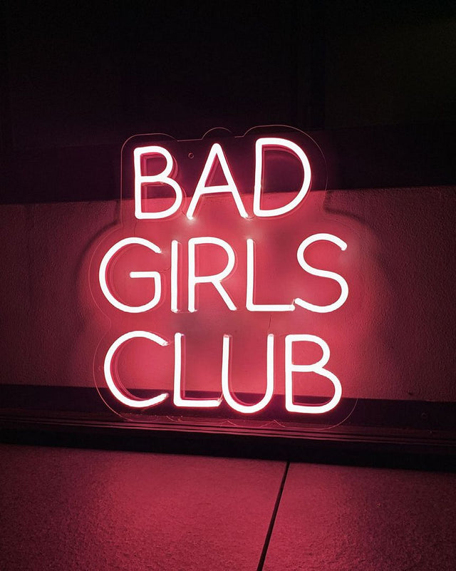 Bad Girls Club LED Neon Sign for Bar light up sign
