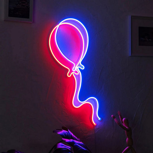 Balloons Neon Sign