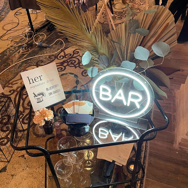 Bar LED Neon Sign for Bar light up sign