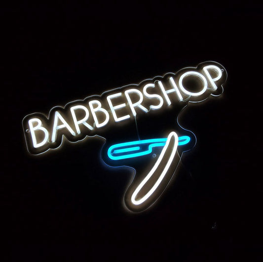 Barbershop Neon Sign