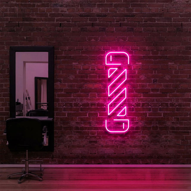 Barbershop Twister LED Neon Sign for Salon light up sign