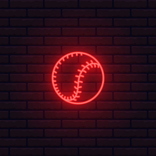 Baseball Neon Sign