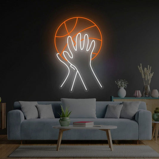 Basketball Neon Sign