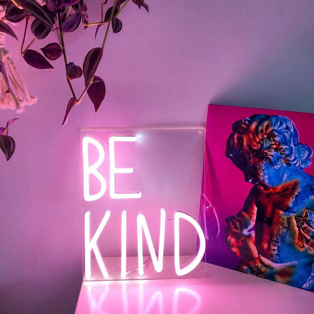 Be Kind LED Neon Sign light up sign