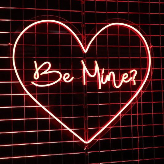 Be Mine Neon Sign