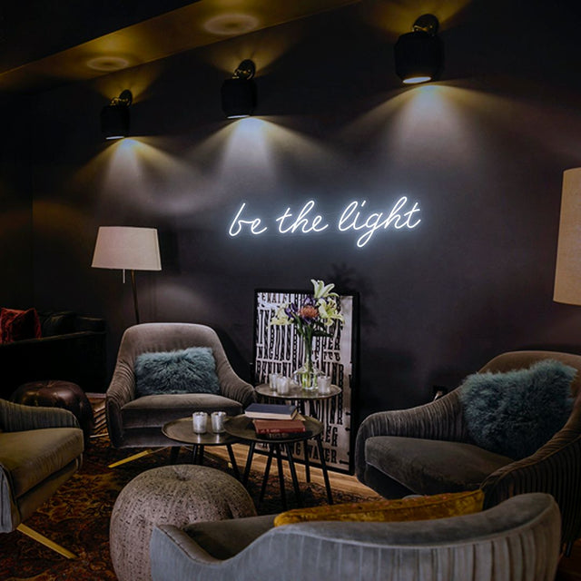 Be The Light LED Neon Sign light up sign