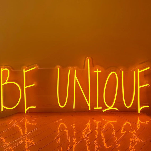 Be Unique LED Neon Sign light up sign