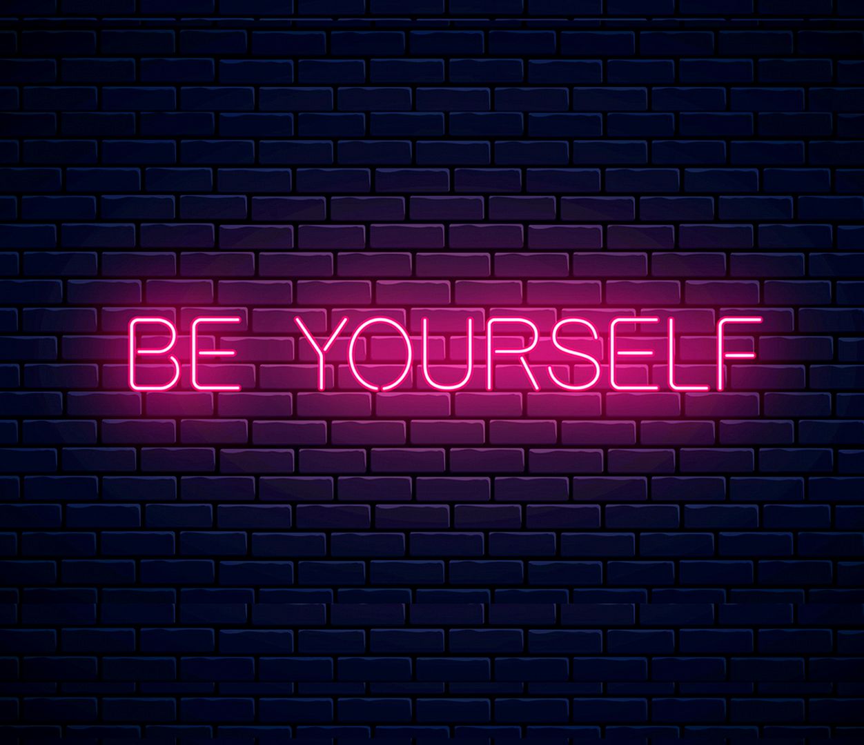 Be Yourself Neon Sign