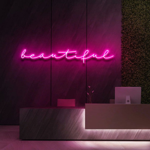 Beautiful LED Neon Sign for Salon light up sign