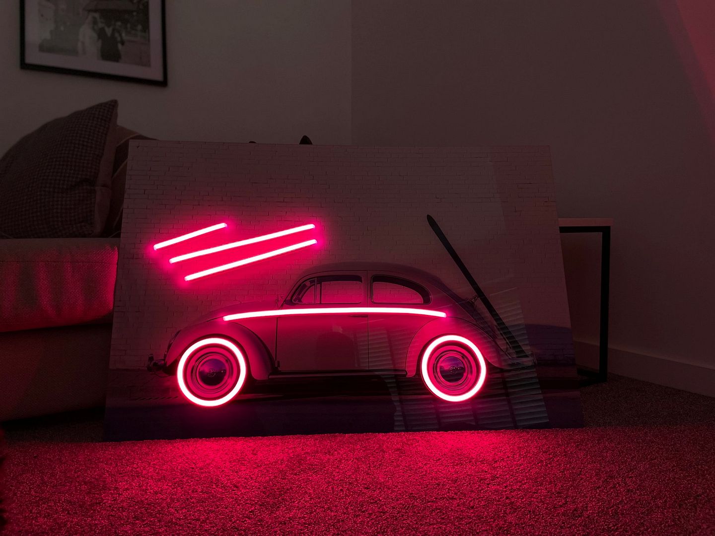 Beetle Car Neon Sign