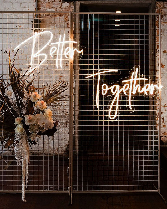 Better Together LED Neon Sign light up sign