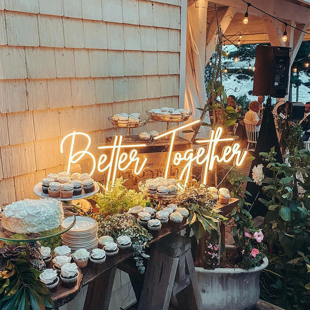 Better Together LED Neon Sign light up sign