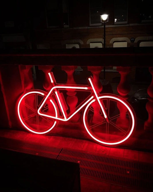 Bicycle Neon Signs, Neon Lights, LED Neon Signs for Room, Bars Light Up Signs, Cool Neon Light Signs, Neon Wall Lights
