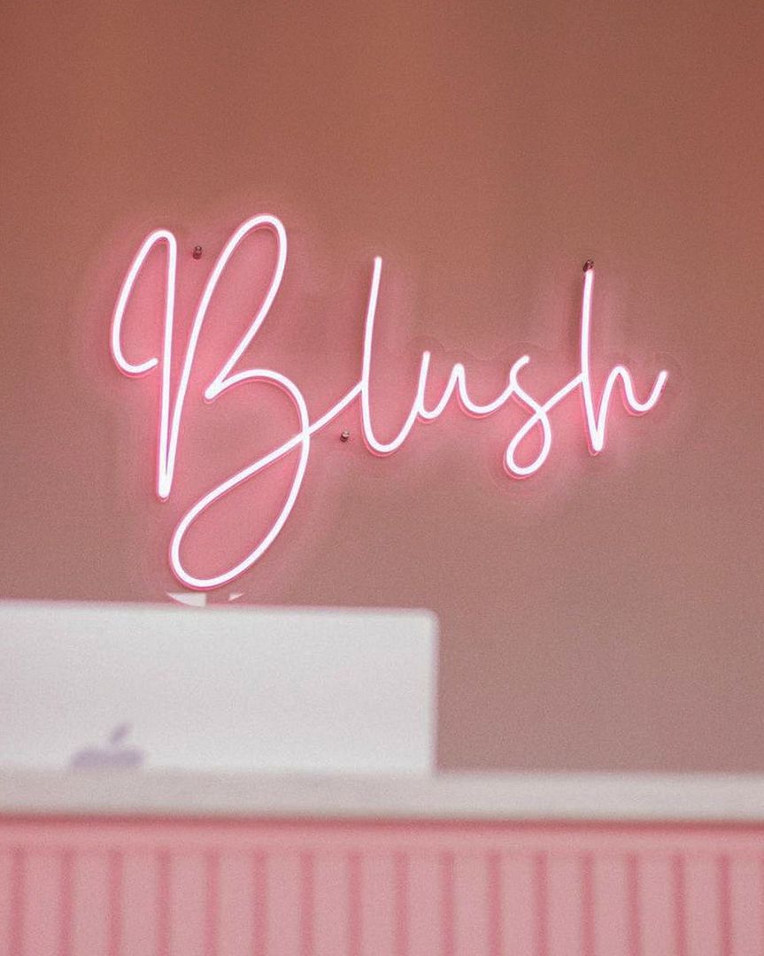 Blush Neon Sign