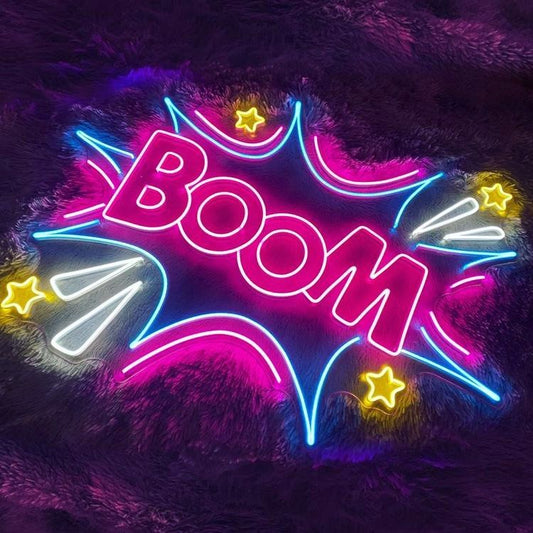Boom Neon Sign