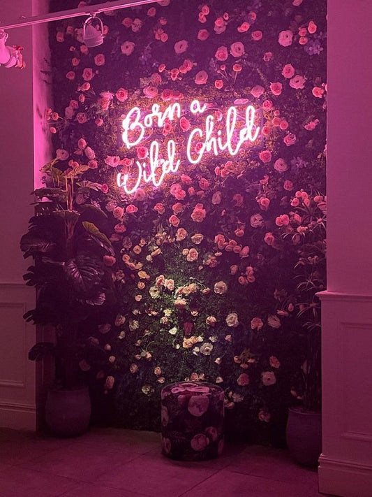 Born a Wild Child Neon Sign